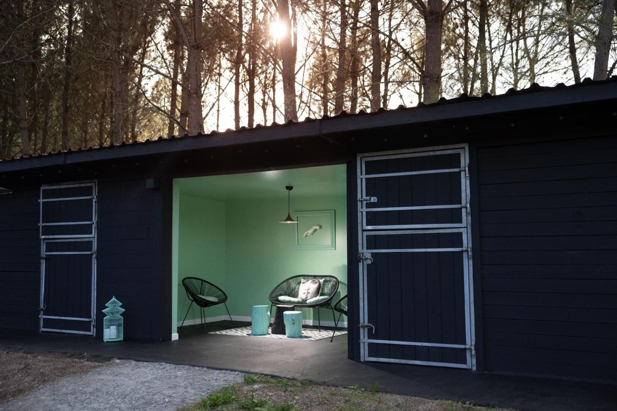 L Ost In Sensations -Hebergements Insolites Et Suites De Luxe Spa Sauna Piscine Foret Marcenais Eksteriør bilde